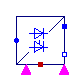 Modelica.Electrical.PowerConverters.ACDC.HalfControlledBridge2mPulse