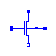 Modelica.Electrical.Spice3.Semiconductors.M_PMOS2