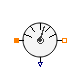 Modelica.Magnetic.FluxTubes.Sensors.MagneticPotentialDifferenceSensor