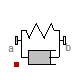 Modelica.Mechanics.MultiBody.Forces.SpringDamperParallel