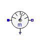 Modelica.Thermal.FluidHeatFlow.Sensors.MassFlowSensor