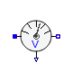 Modelica.Thermal.FluidHeatFlow.Sensors.VolumeFlowSensor